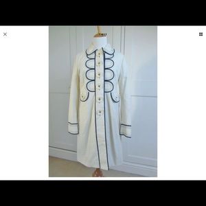 Boden Women’s Scallop Trim Coat US 16 UK 20